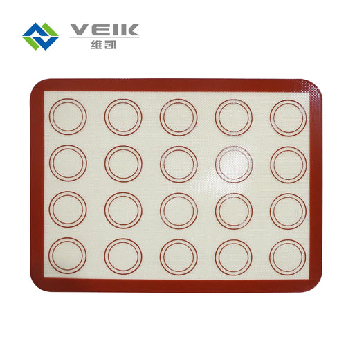 0.7 mm Thickness Silicone Baking Mat Macaroon Mat Easy to Clean and Eco-friendly for Baking Delicious Buscuits
