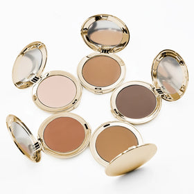 Luxury Private Label Make up Foundation Face Powder Waterproof Matte Pressed Powder Foundation Natural Compact Powder