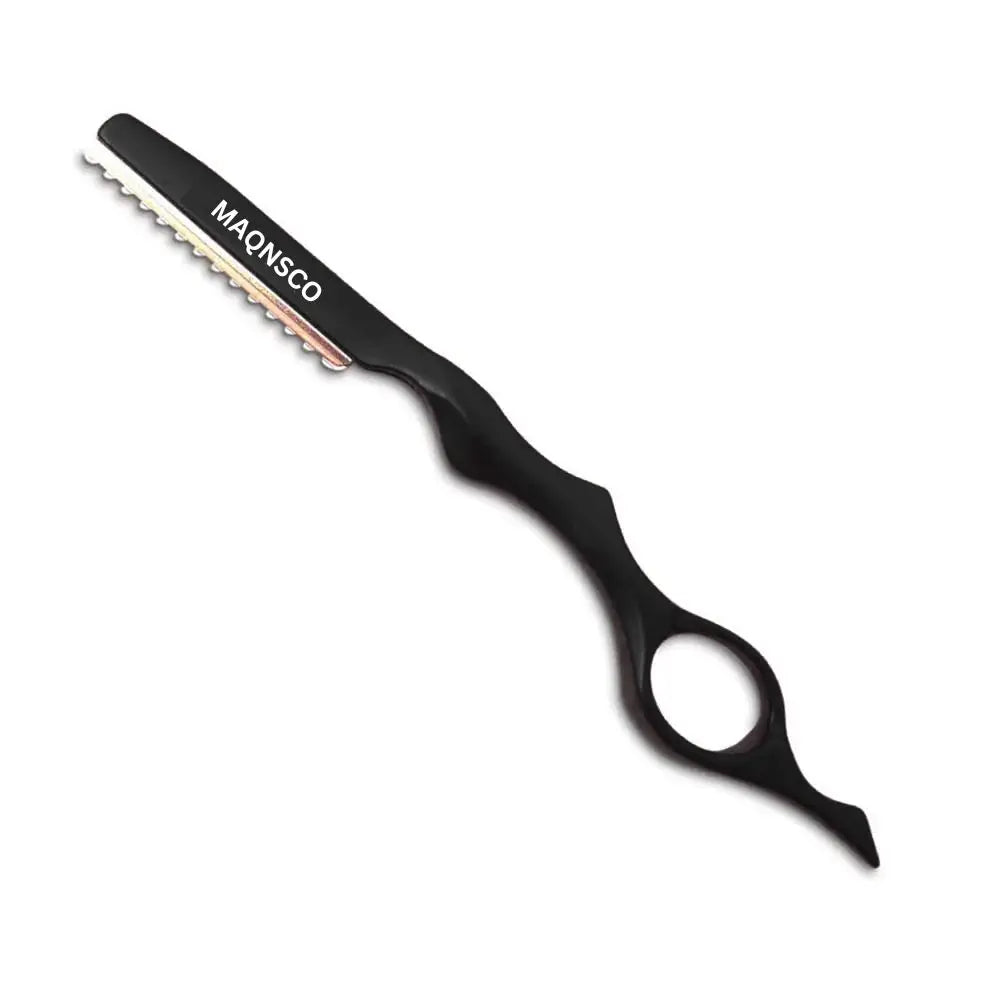 GlamorDove Professional Hair Cutting Thinning Razor Custom Logo Feather Styling Razors
