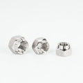 Attractive Price New Type Carbon Steel Aluminum Stainless Steel Flexloc Full Height Slotted Lock Nuts