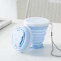 200ml Wholesale Free Foldable Silicone Drinking Cup Travel for Travel Outdoor Camping Silicone Folding Cup