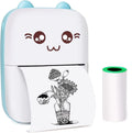 MASSA Portable Thermal Mini Printer Multifunctional Pocket Home Use Thermal Android IOS Wireless Barcode Mini Plastic Printer