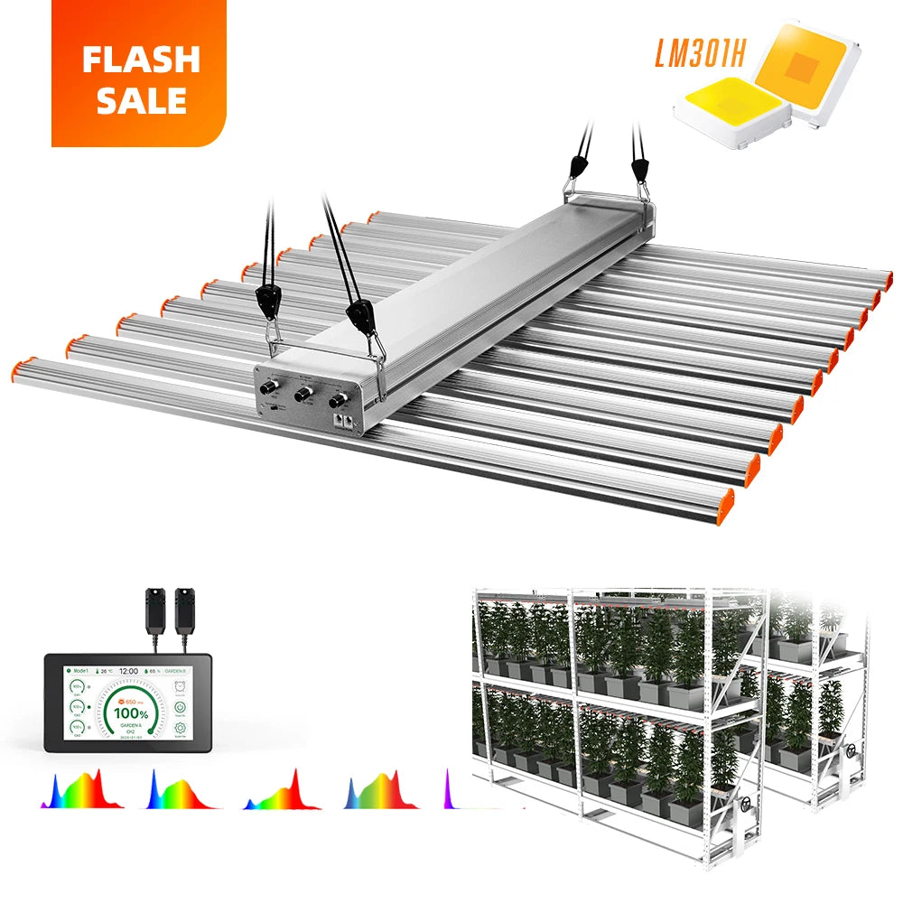 Adjustable Ratchet Best Low Indoor 1000w Plant Led Spectrum Light Tomato Grow Supplier