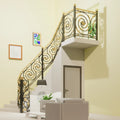 Upgrade Your Home with Modern Wrought Iron Stair Railings for Floating and Spiral Stairs