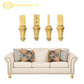 OEM Custom Tapered Solid Wood Sofa Leg Premium Quality Modern Style Outdoor Dining/Kitchen Bed/Couch Bedroom Furniture Strong