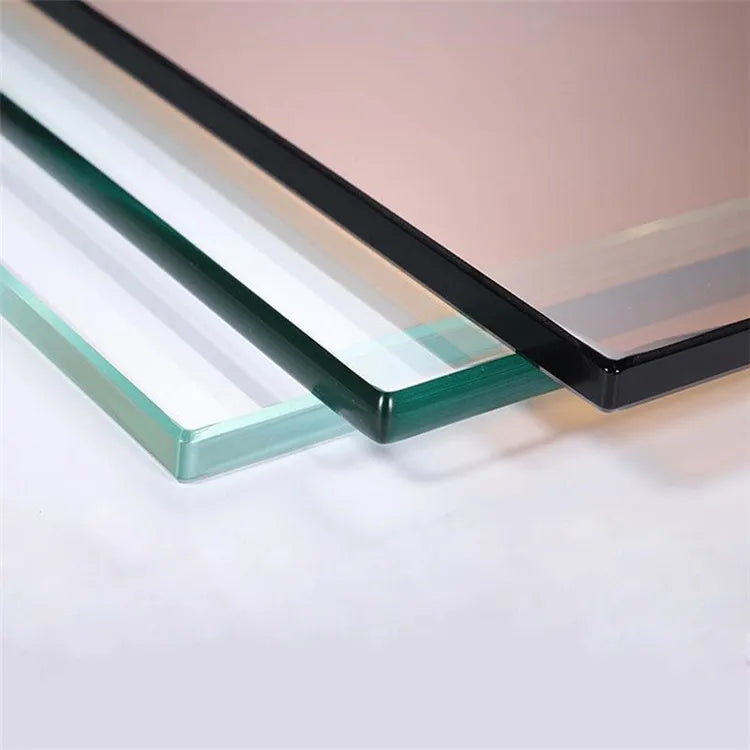 Building Glass Factory Direct Tempered Glass with  High Efficiency Transparent Tempered Building Glass for windows and Doors and