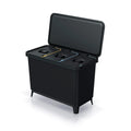 KEDEN 3 x 10 Liter Recycling Sort System