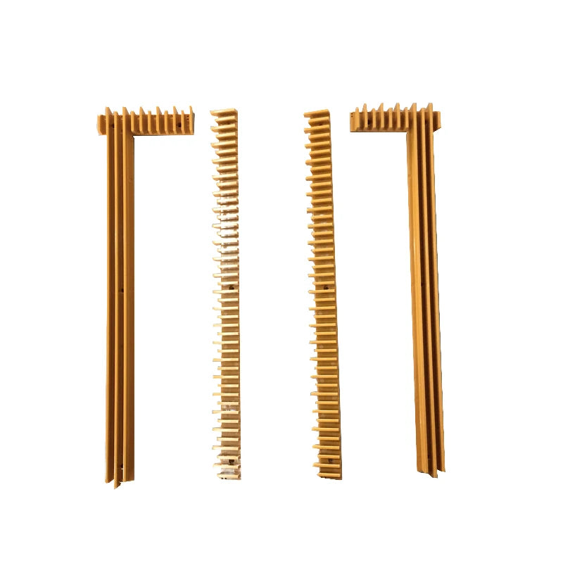 YS013B521 YS004B278 YS013B522 Right Yellow Plastic Strip Bimore Escalator Step Demarcation