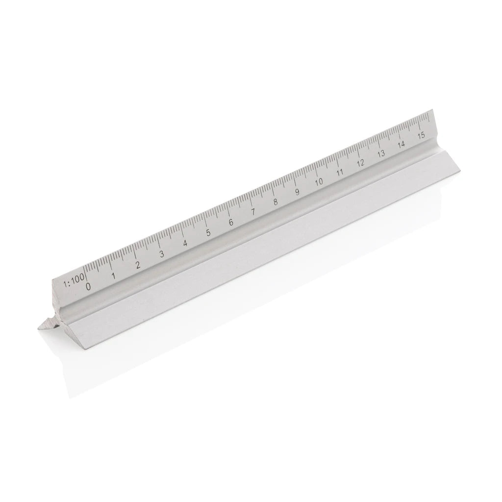 Custom 15cm Aluminum Triangular Ruler