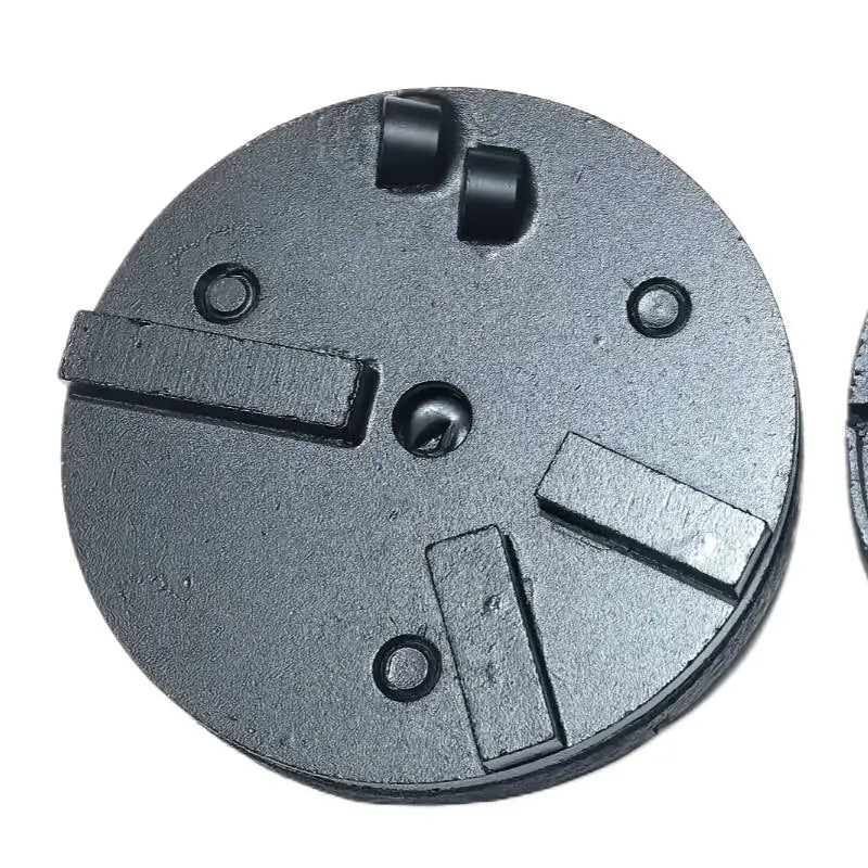 KLINDEX Compatible Contractor-Grade 4-Inch PCD Grinding Disc With 2 PCD Chips and 3 Diamond Segments Polishing Pads