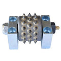 45 Pins Bush Hammer Roller Assembly With Holder with Oil Fitting for Surface Preparation Anti Slip and Coating Removal