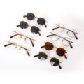 Vintage Metal Classic Optical Eyeglasses for Reading Glasses Diamond Face Shape Unisex Spectacle Frames OEM Brand Model HJ16418