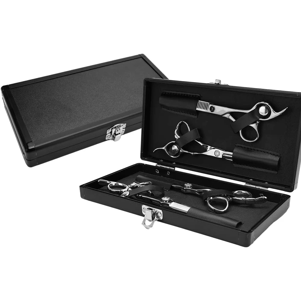 Leather Salon Scissors Storage Case Hair Stylist Comb Shear Case for Hair Cutting Stylish Hairdressers Scissor Holder