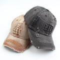 Custom Embroidery Vintage Blank Dad Cap 100% Cotton Washed Baseball Cap 6 Panel Distressed Dad Hat