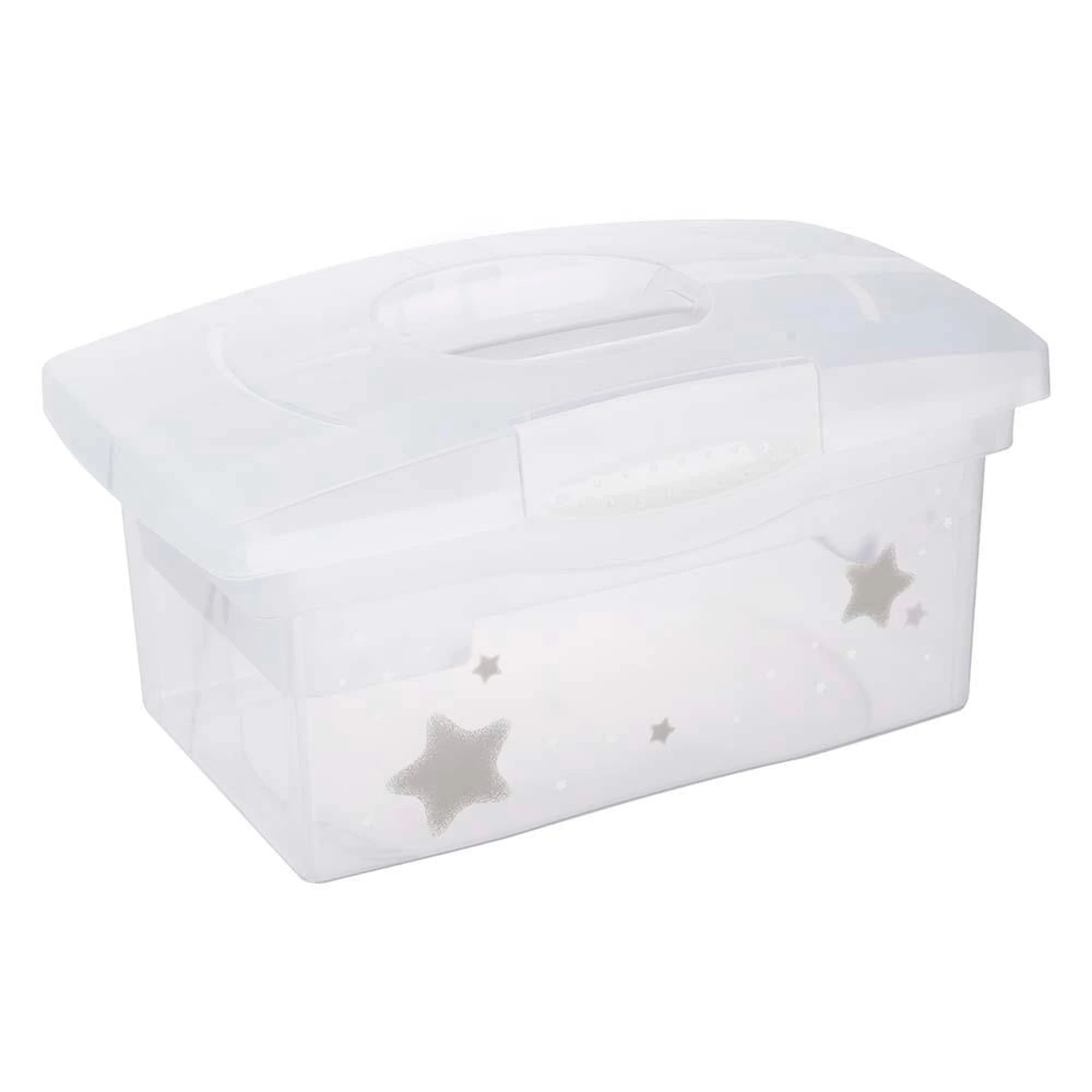 Storage box 40 x 24 x 21 Nordic white