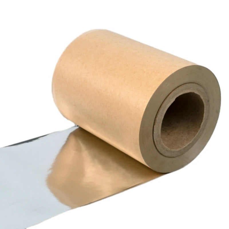 Customized Automatic Packaging Aluminum Plastic Paper Composite Film Rolls Laminated Kraft Paper Aluminum Rolls Film