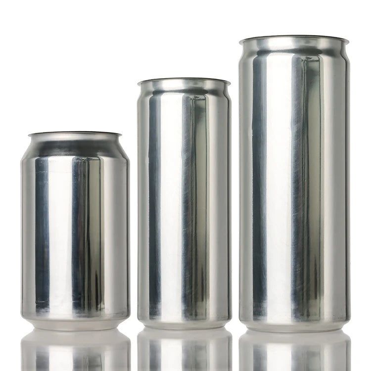 Aluminium Can 330ml 500ml Aluminum Beverage Can Aluminum Cans for Soft Drinks With Easy Open Lid
