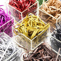 Gift Box Filler Golden Onion Silk Lafite Grass Filling Paper Pleated Paper Ribbon Golden Onion Powder Glittering Plastic Paper