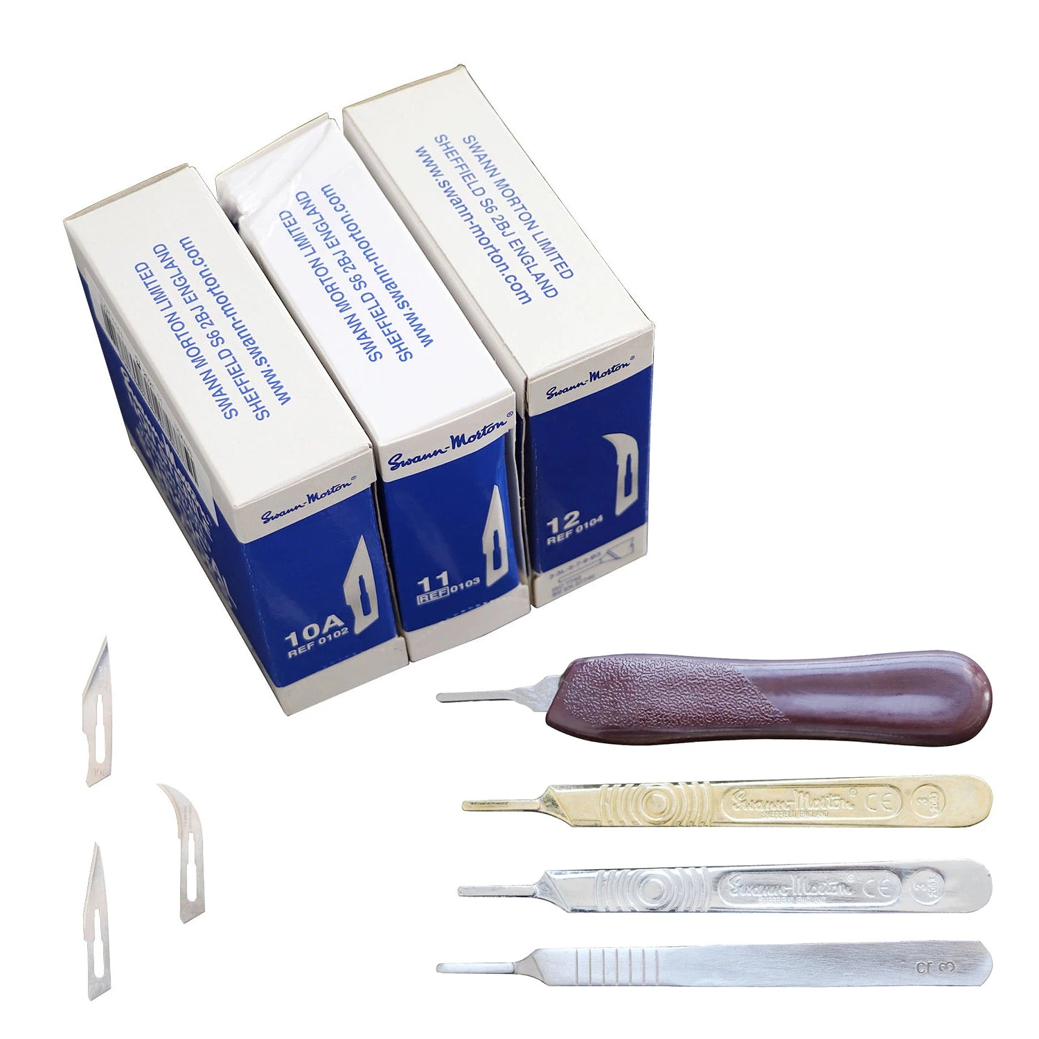 Boasta Multi-Model Scalpel Handles & Surgical Blades for Jewelry Making Wax Carving Craft Cutting Repair Tools