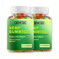 Private LabelProvide Customized Hemp Gummies Improved Sleep Rich in Vitamins 3000mg Hemp Gummy Bear Shaped Candy