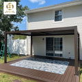 Motorized Waterproof Aluminum Pergola for Indoor Pool & Balcony Patio Cover