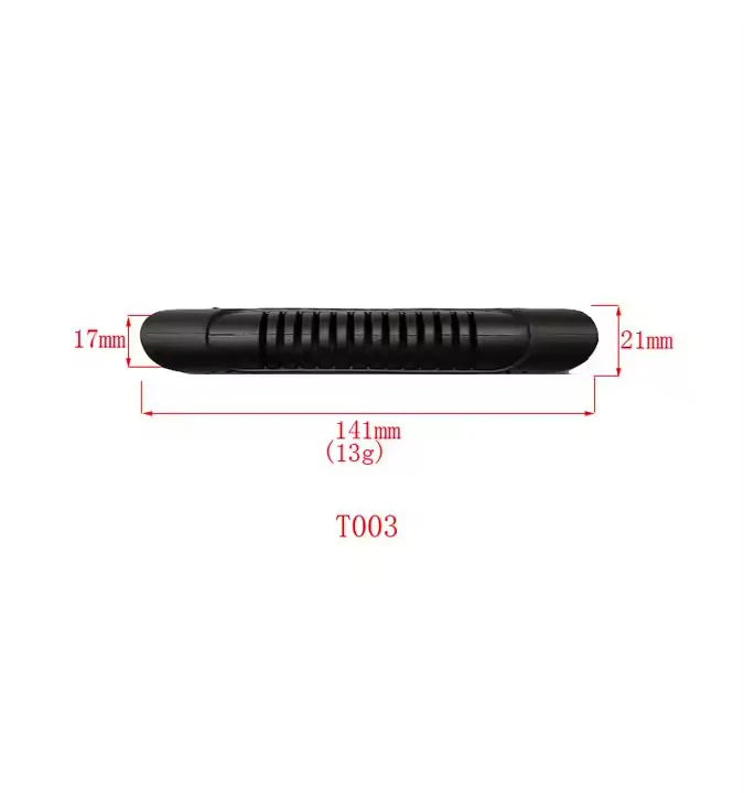 Factory Wholesale Eco-friendly Durable ISO Certified PVC Rubber Plastic Multi-Hole Pull Handle Strap Bag Parts Accessories