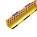 Self-Adhesive Yellow Black Rubber EVA Foam Garage Protectors Wall Corner Edge Bumpers Class B Fire Rated Eco-Friendly for