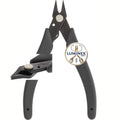 Xurom 483 Short Flat Nose Pliers High Quality Stainless Steel Light Weight Smooth Work Jewelry Artists DIY Rolling Making Tools MegaBDM
