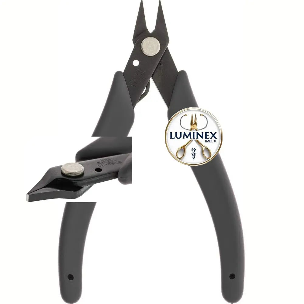 Xurom 483 Short Flat Nose Pliers High Quality Stainless Steel Light Weight Smooth Work Jewelry Artists DIY Rolling Making Tools MegaBDM