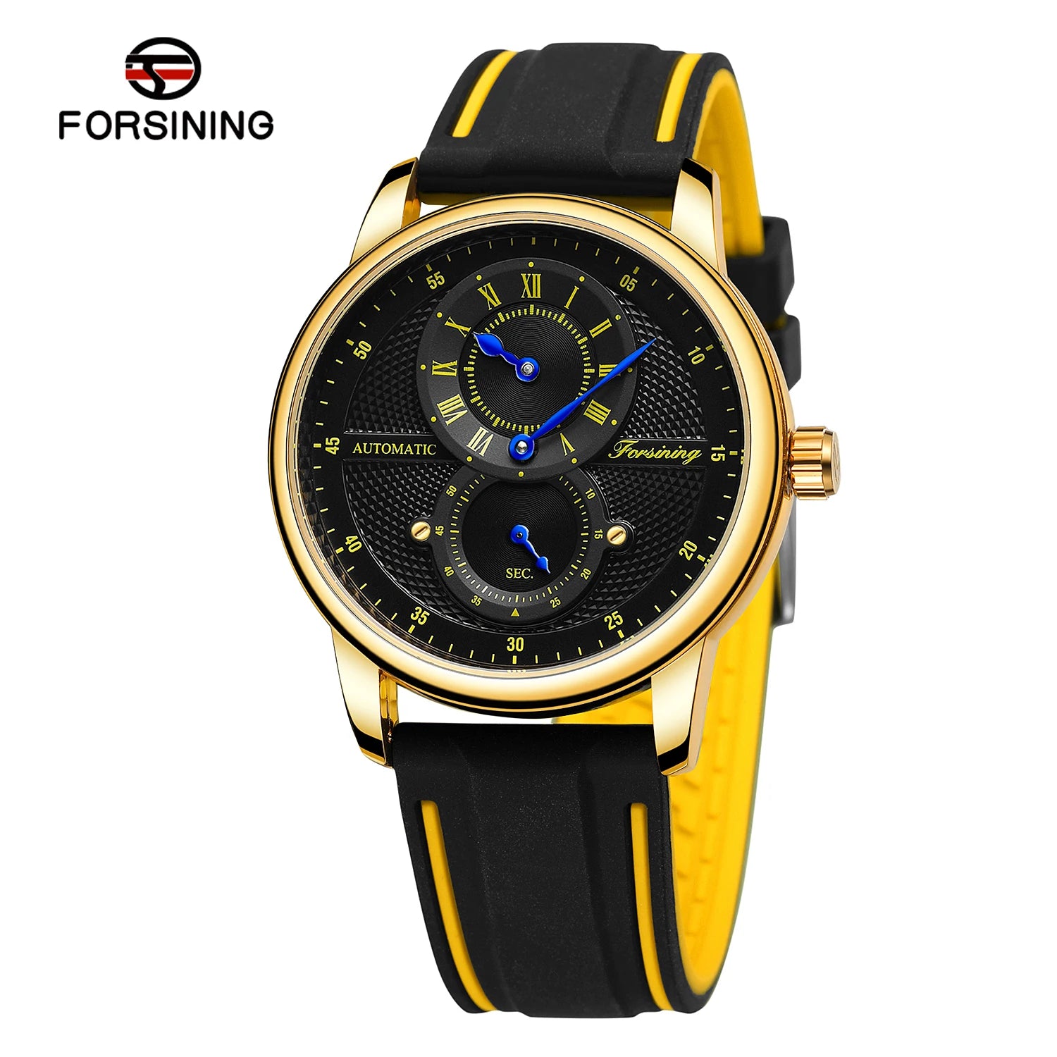 Forsining Custom Luxury Dress Watches China Most Popular Products Round Watch Case Ball Shape Automatic Mechanical Watch for Men