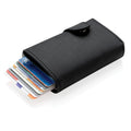 Standard RFID Card Holder with PU Wallet Aluminum Product