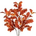 Artificial Fall Stems Plants Fall Oak Leaves Sprays Branch Long Autumn Leaf Stem for Vase Filler Centerpiece Wedding Table Decor