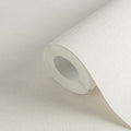 Made in Germany - Plain Wallpaper rolls Colour White Grey - Non Woven Vinyl - Wallpaper Textile Structure - 1005 x 053 m