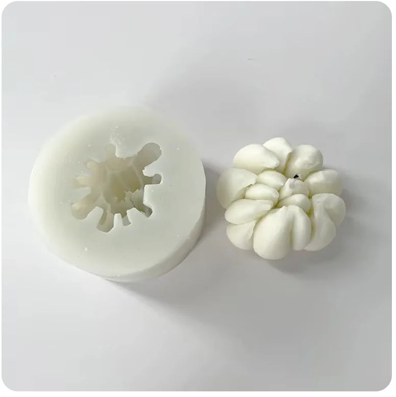 Simulated Garlic Shape for Candles Making Ins Room Decoration Silicone Mold DIY Garlic Silicone Plaster Molds Funny Shape Soap