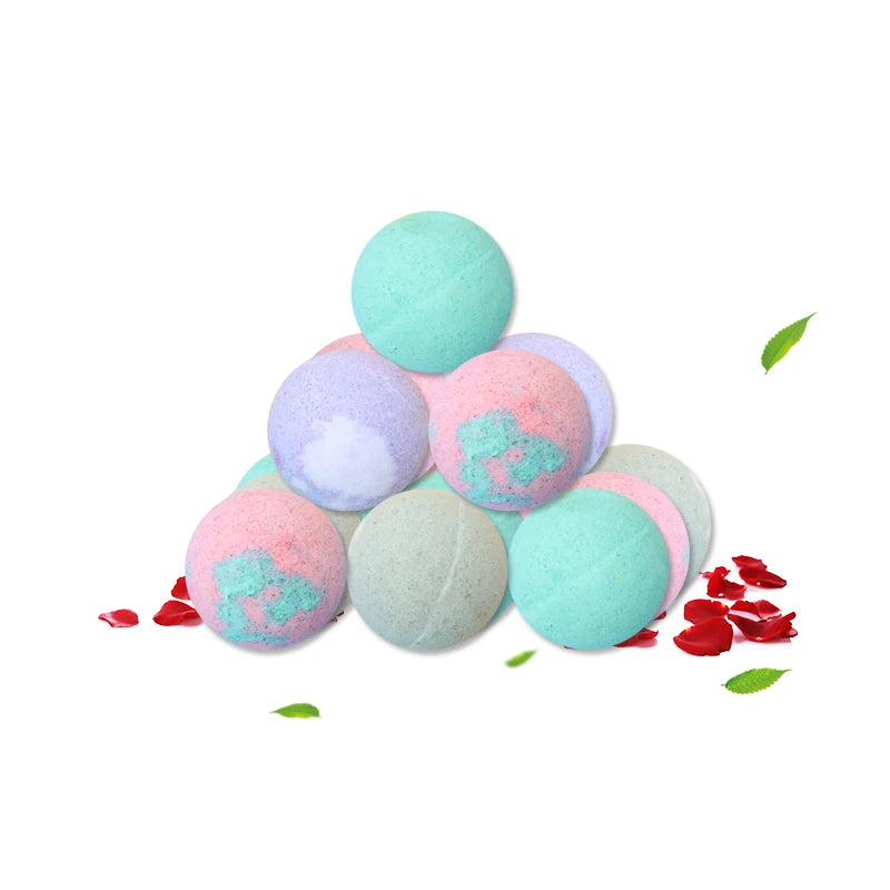 HODAF Chinese Gentle 100% Organic Bubble Bath Bombs and Kids Safe Spa Bath Balls