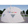 Luxury Modern Outdoor Geodesic Dome Tent with Transparent PVC Cover Four-Season UV-resistant Waterproof in Stock
