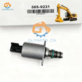 Glparts Solenoid Valve 5859231 585-9231 for 312 313 315 317 320 Excavator Spare Parts