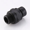 Adjustable Top Jet Swivel Rainfall Ball Shower Head Matte Black Connector Adapter Hotel Use Hot Cold Water Single Handle Modern