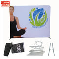 Customized Backing Wall Tension Fabric Desarmable Tension Fabric 8Ft Display Photo Backdrop Stand
