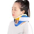 Melenlt Adjustable Neck Brace Support - Plastic Cervical Traction Collar for Alignment Stabilization and Pain Relief