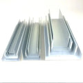 U-shaped Aluminum Profile Grooved Aluminum Guide Card Slot Glass Fixed Inner CNC Machining Cutting Other Hardware