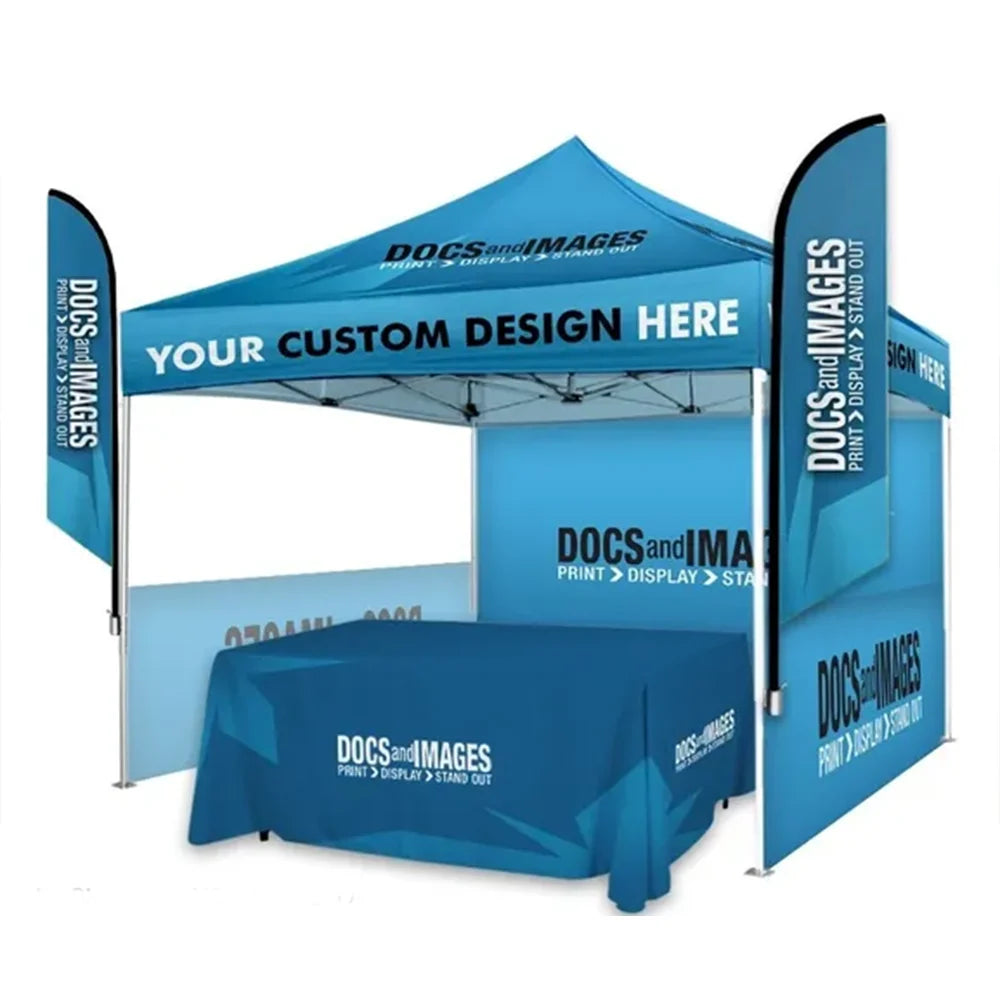Tent Outdoor Custom Printed Canopy Pop up Gazebo Marquee Foldable Waterproof Canopy for Brands Event Booth Setup