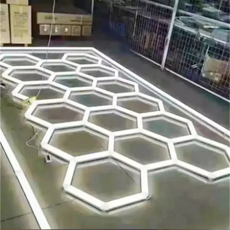 Factory Sale Plastic Honeycomb 6500K COB LED Garage Ceiling Light with IP20 Rating 270 Beam Angle for Workshop & Garage Use