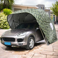 Versatile Automatic & Manual Folding Outdoor Steel Garage Canopy with Easy Install for Cars & Vehicles