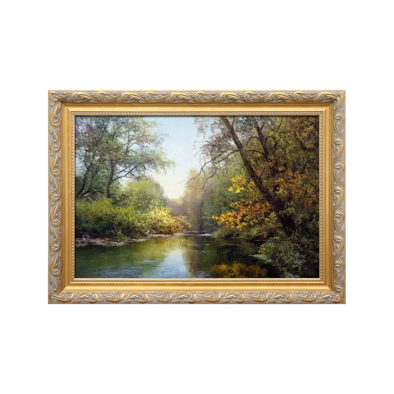 Classical Canvas Art Work High Quantity Hand Painted Art Decor Landscape Canvas Oil Painting