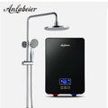 Electric Compact Instant Water Heater with LED Touch Screen WiFi & Remote Control for Home Hotel & Commercial Use