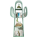 KINNO Nordic Style Creative Iron Art Bookcase Shelf Simple Nordic Children's Picture Floor Bookshelf for Living Home Furniture