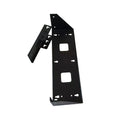 OEM Design Custom Communication Mounting Brackets Black Powder Coating Aluminum Stamping Sheet Metal Fabrication CNC Machining