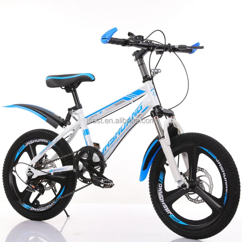 White Shock Absorber Front Brake Children Bike Boys and Girls Cycling Bicycle 8-16 Year Old Mountain Bike Student Bicycle