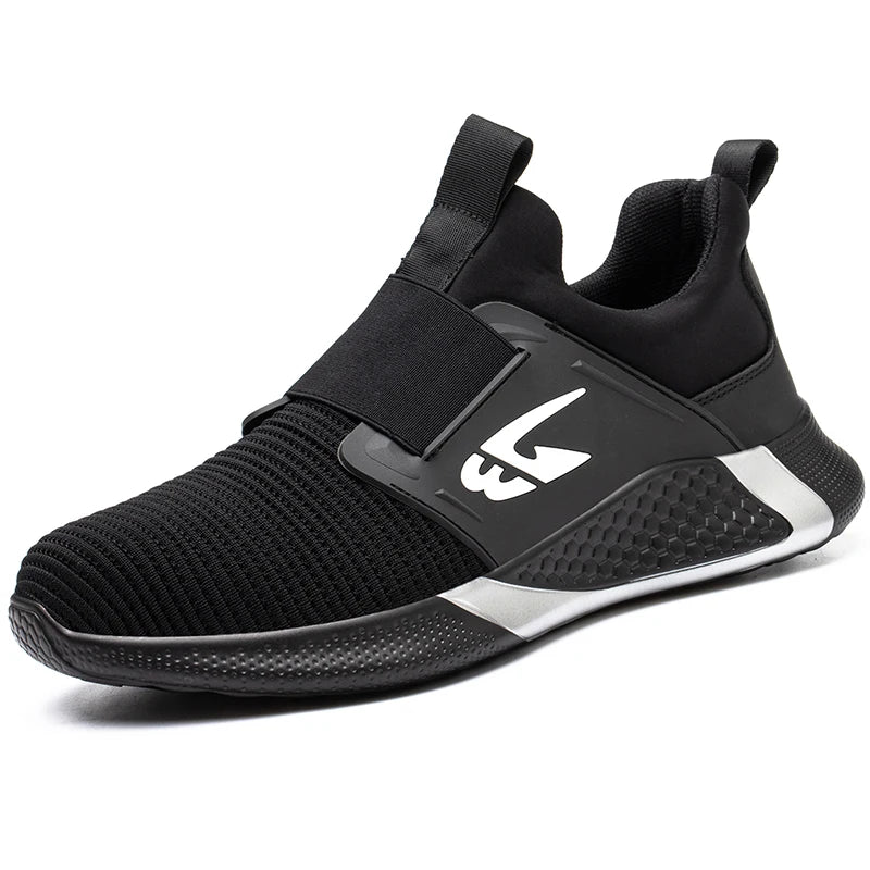 Fashion Industrial Comfortable Work Shoes Men'S Slip on Safety Shoe Boot MegaBDM
